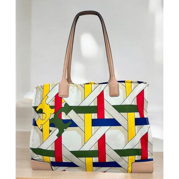 Tory Burch Ella Printed Tote Bag - Picture 2 of 11
